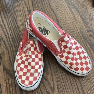 Vans slip-on checkerboard sneakers